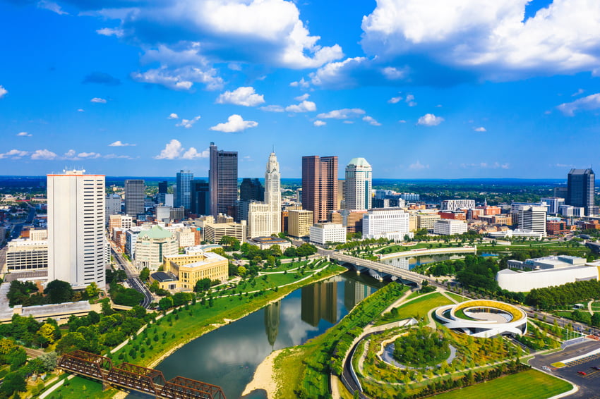 Columbus Ohio skyline