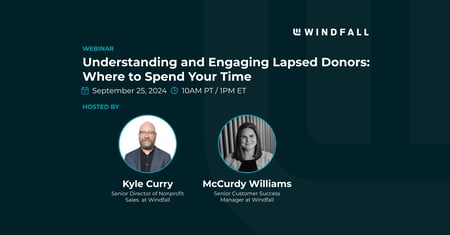 Understanding and Engaging Lapsed Donors: Where to Spend Your Time 