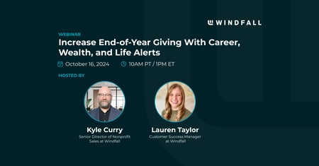 Increase End-of-Year Giving with Career, Wealth, and Life Alerts