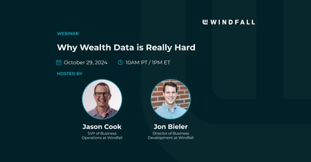 Why Wealth Data is Really Hard