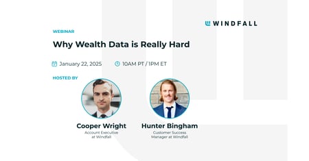 Why Wealth Data is Really Hard