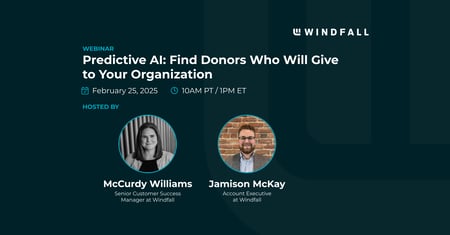 Predictive AI: Find Donors Who Will Give to Your Organization